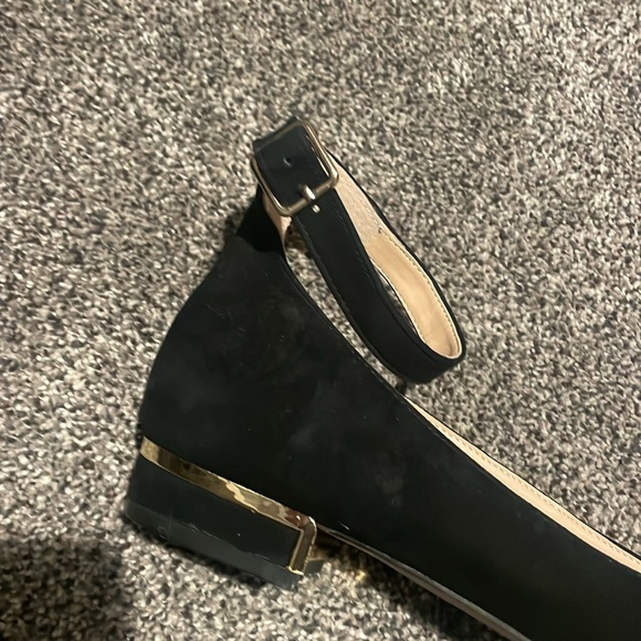 Black velvet shoes - Picture 3 of 4